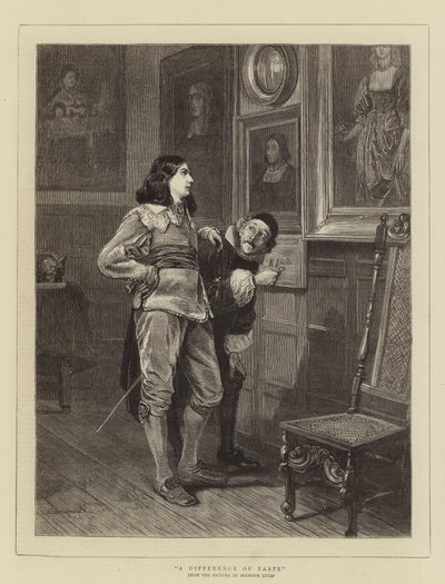 Een verschil van smaak door John Seymour Lucas
